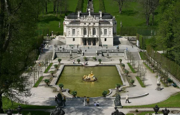 Picture castle, home, Bayern, estate