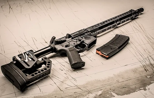 Weapons, clip, assault rifle, LVOA-3G