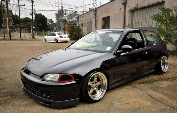 Picture Honda, Civic, Stance, Low, BellyScrapers, CCW, eg6