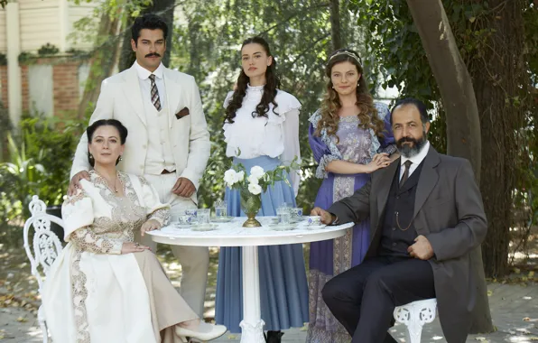 The series, characters, Turkey. 2013, Negima, Kamran, Besime, Seyfettin Bey, Feride