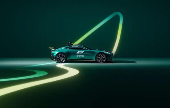 Aston Martin, Vantage, Safety Car, 2024, Aston Martin Vantage F1