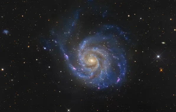 Spinner, galaxy, The Big Dipper, in the constellation, M101