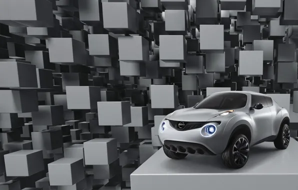 Cubes, Nissan, Win, the concept car