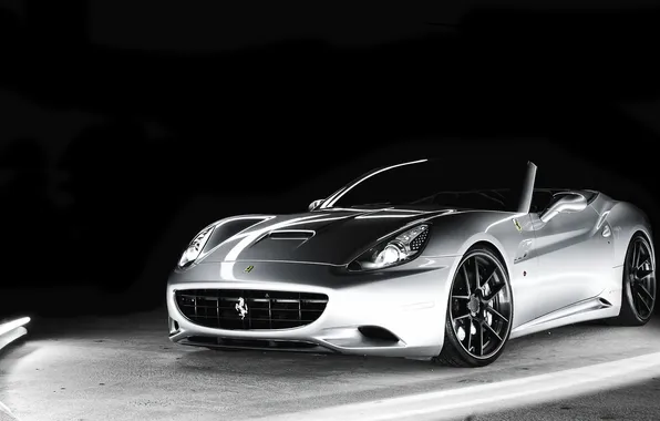 Picture Ferrari, California, black.fon