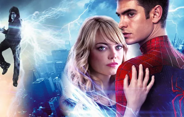 Spider man, the amazing spider man, parker, piter, Gwen
