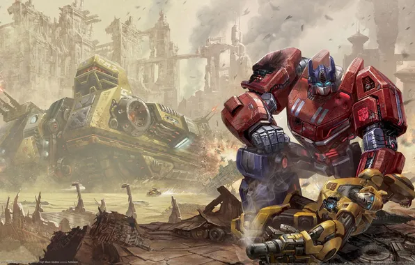 Transformers, Optimus Prime, Bumblebee, Transformers: Fall of Cybertron, The Autobots