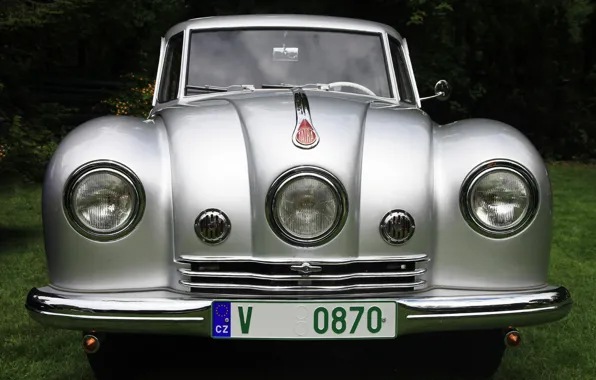 Picture old, Tatra, beautiful car