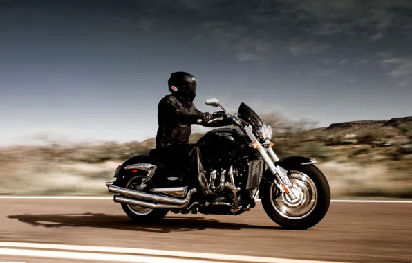 Picture speed, motorcycle, Bike, helmet, biker