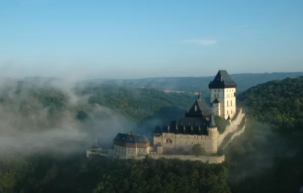 Picture castle, Czech Republic, Karlštejn, Karlstejn