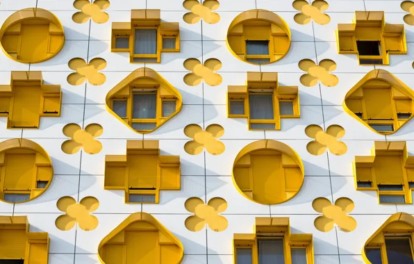 France, Paris, architecture, house of cards