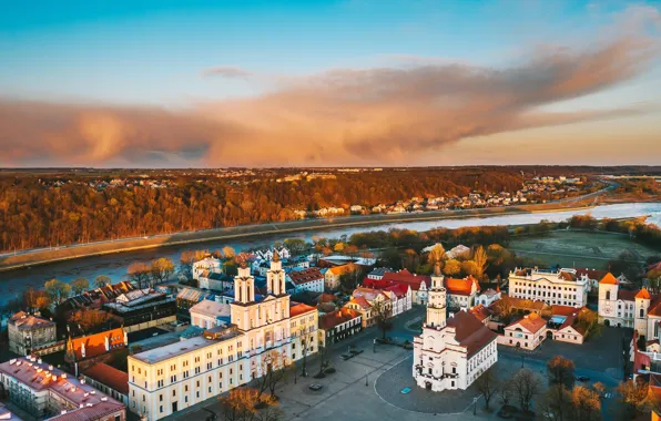 Lithuania, Kaunas, The old town