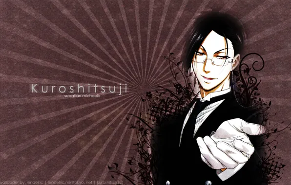 Anime, art, Claude Faustus, Claude Faustus, dark Butler