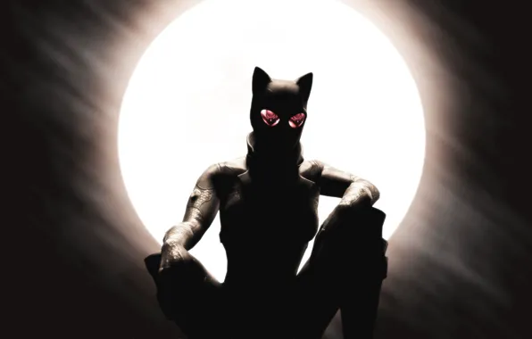 Reflection, art, glasses, Cat woman, Catwoman, Selina Kyle