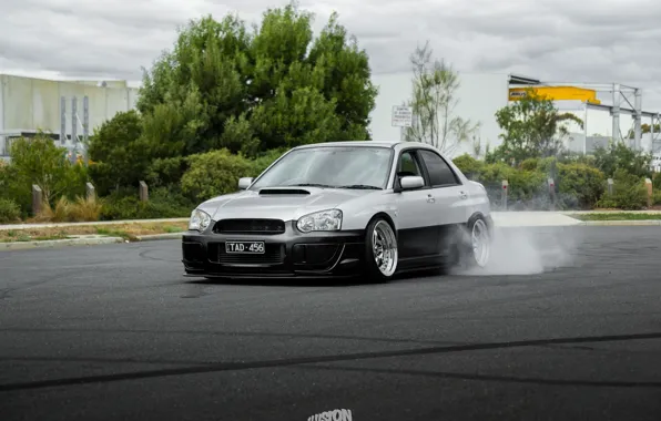 Turbo, drift, subaru, japan, smoke, wrx, impreza, jdm