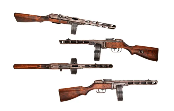 Weapons, Soviet, the gun, Shpagina, PPSH-41
