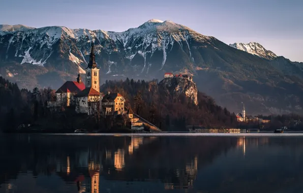 Lake, Slovenia, Bled castle