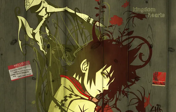 Anime, guy, kingdom hearts