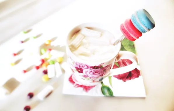 Picture tea, good morning, brownies