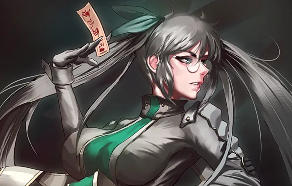 Girl, anime, man, asian, japanese, oppai, kanji, guardian