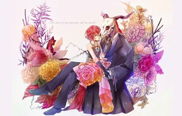 Picture anime, art, two, Bride of the sorcerer