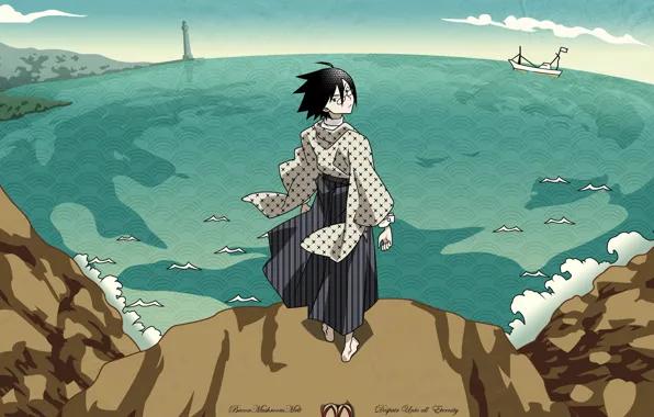Sea, open, guy, Sayonara Zetsubou Sensei, Farewell bleak Sensei