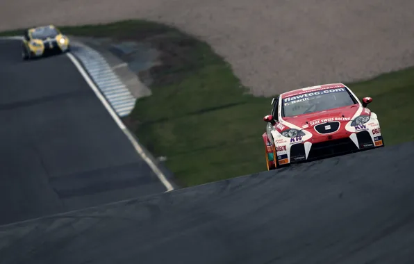 Background, Wallpaper, track, race, car, Leon, Seat, WTCC