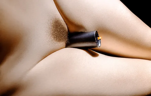 Girl, candle, pussy, crotch, Yura Pechen
