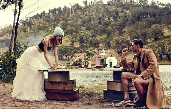 Picture Australia, Vogue, Jimmy Young-Whitforde, retro-inspired vintage story, Ondria Hardin