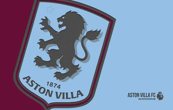 Logo, Football, Soccer, Villa, Premiel League, Aston Villa FC, Aston Villa, Badge