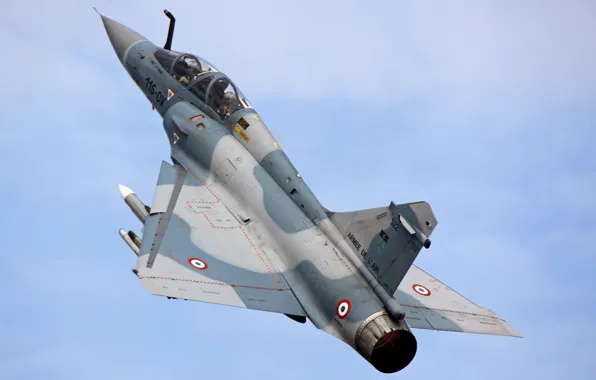 The sky, fighter, multipurpose, Dassault, Mirage 2000, Mirage 2000