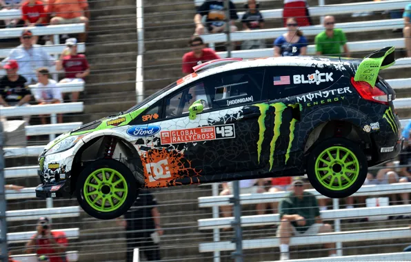 Picture Ford, Auto, Machine, Speed, People, Ford, Ken Block, Rally