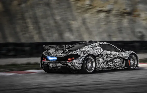 Picture speed, blur, supercar, mclaren