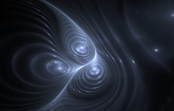 Light, line, circles, abstraction