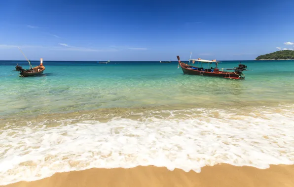 Sand, sea, wave, beach, summer, shore, summer, beach