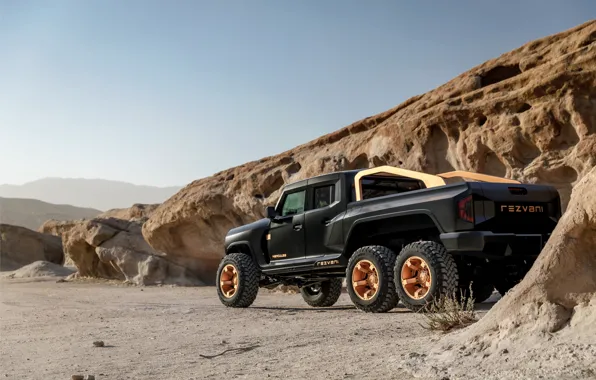 Picture pickup, side, Rezvani, 2020, Hercules 6x6