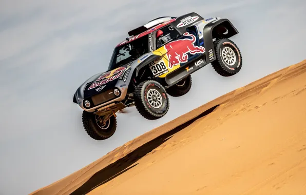 Sand, Auto, Mini, Machine, Car, 308, Rally, Dakar