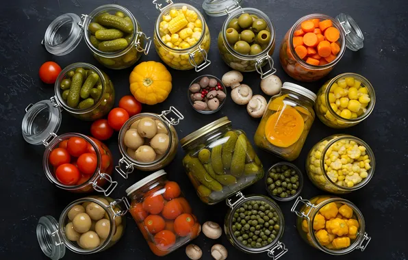 Banks, vegetables, billet, AI art