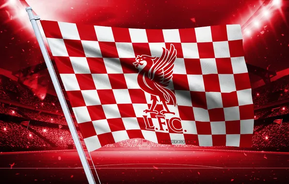 Logo, Football, Liverpool, Liverpool FC, YNWA, Soccer, Flag, Emblem