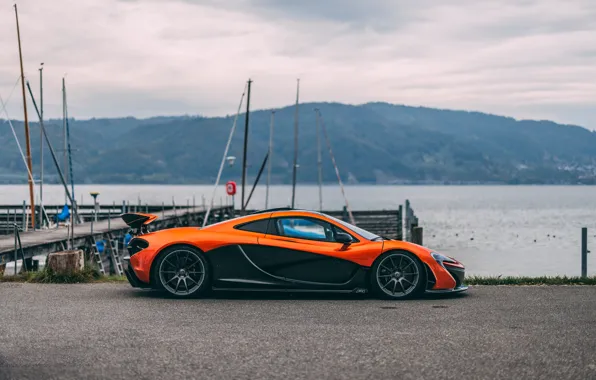 McLaren, McLaren P1, side view, P1