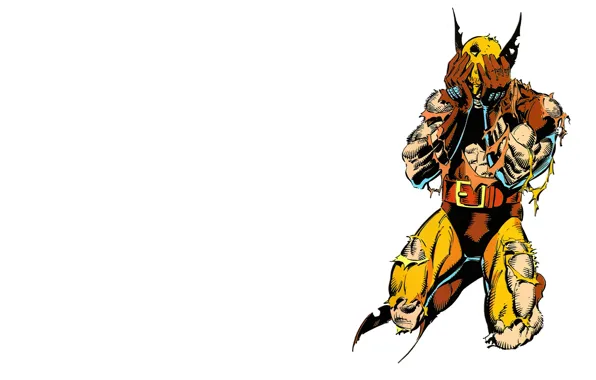 Mood, white background, Wolverine, Logan, Wolverine, Logan, comic, marvel