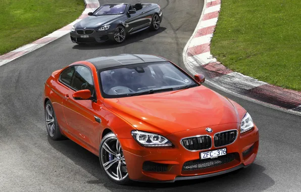 Picture Orange, Black, BMW, Machine, Car, 2012, Car, Wallpapers