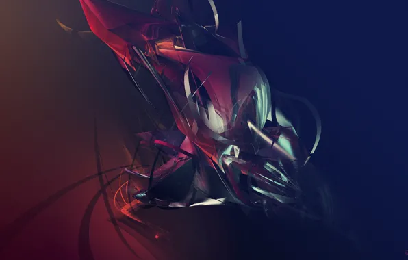 Picture abstraction, figure, graphics, HD wallpapers