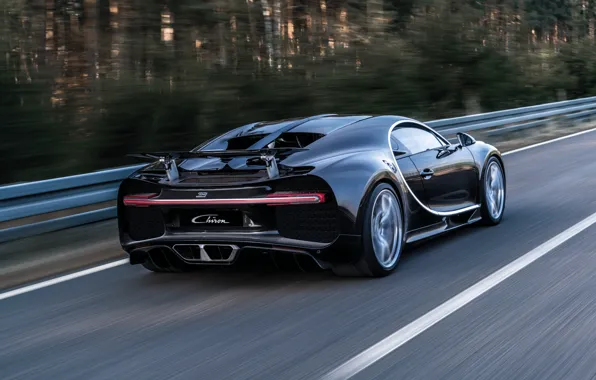 Bugatti, supercar, car, Bugatti, back, Chiron