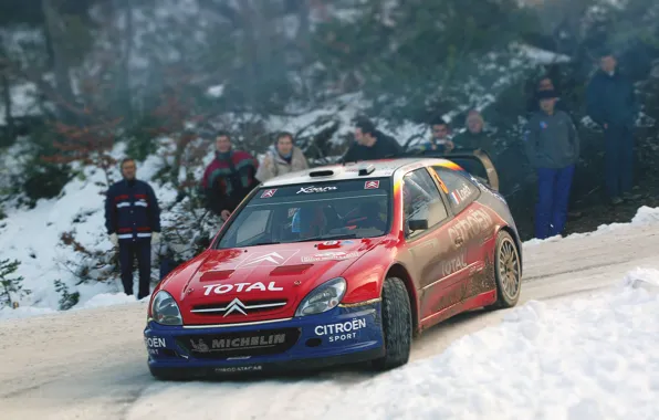 Red, Winter, Auto, Snow, Sport, Machine, Turn, Race