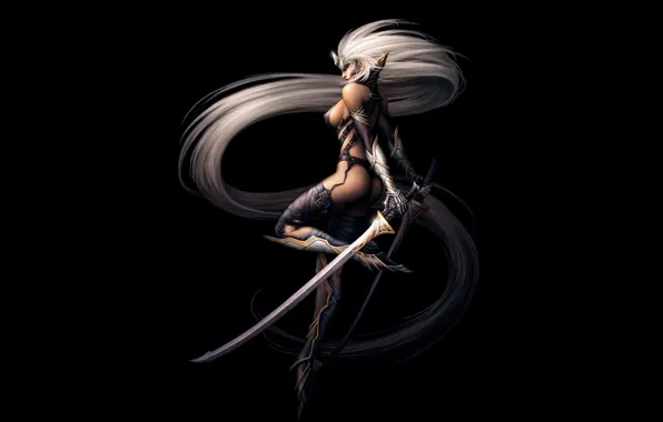 Fantasy, weapons, warrior, elf