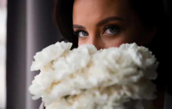 Eyes, look, portrait, Xenia, Alexey Ladygin