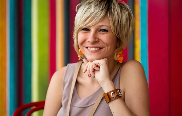 Picture girl, smile, girl, woman, Olga Valikova, Olga Vastikova