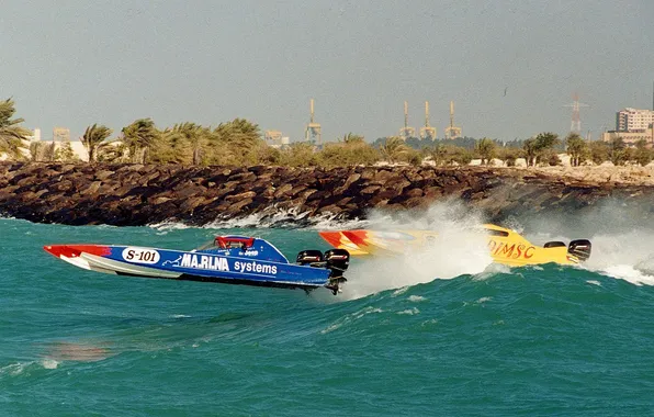 Speed, boats, race
