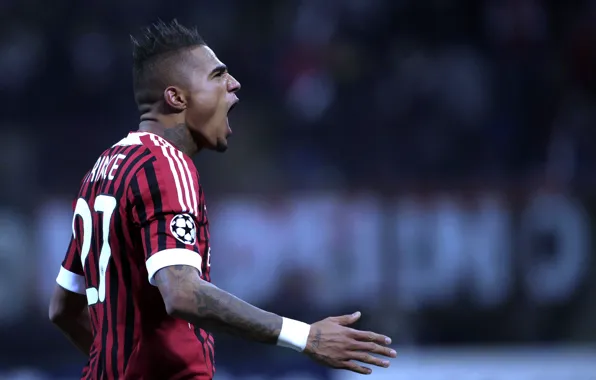 Milan, football, soccer, boateng, ac milan 2012