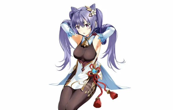 Picture girl, sexy, long hair, dress, boobs, anime, beautiful, pretty